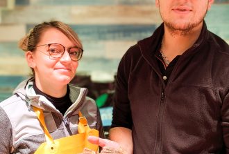 Poissonnerie Moreau Jordy située sur le marché de Talensac à Nantes
