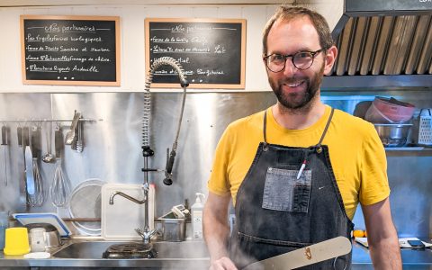 Qrep, crepier à Nantes sur le marché de Talensac