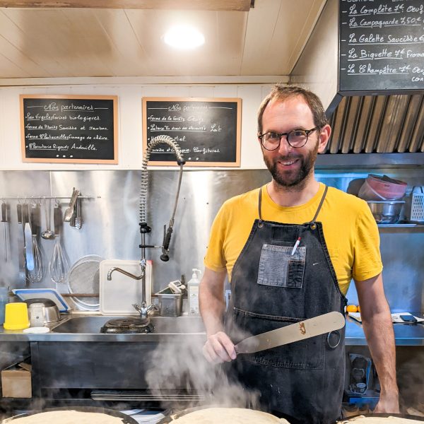 Qrep, crepier à Nantes sur le marché de Talensac