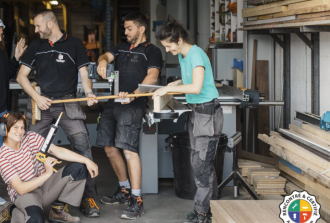 équipe de menuisier à Bouaye Calissence Bois