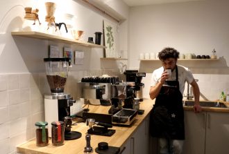 Kultivar Café, torréfacteur à Nantes, place Saint-Félix