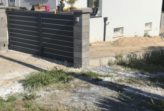 Maçonnerie de la Maine portail