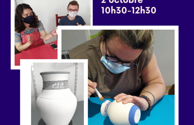 Creative Meetup - peinture sur faïence en anglais