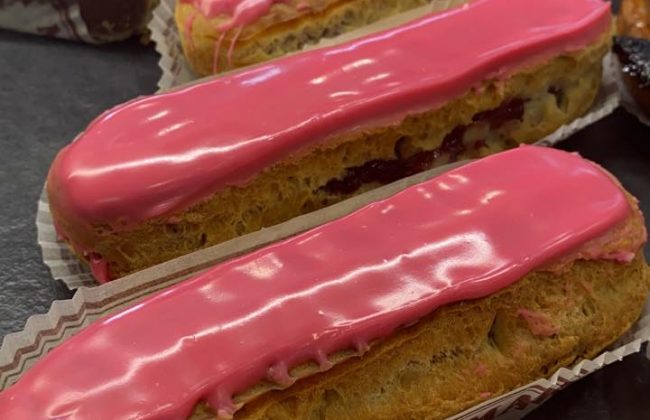 Nouvel éclair Boulanger Caviste Pâtissier