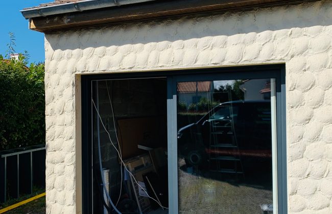 Transformation d'un ancien garage Électricien Plombier