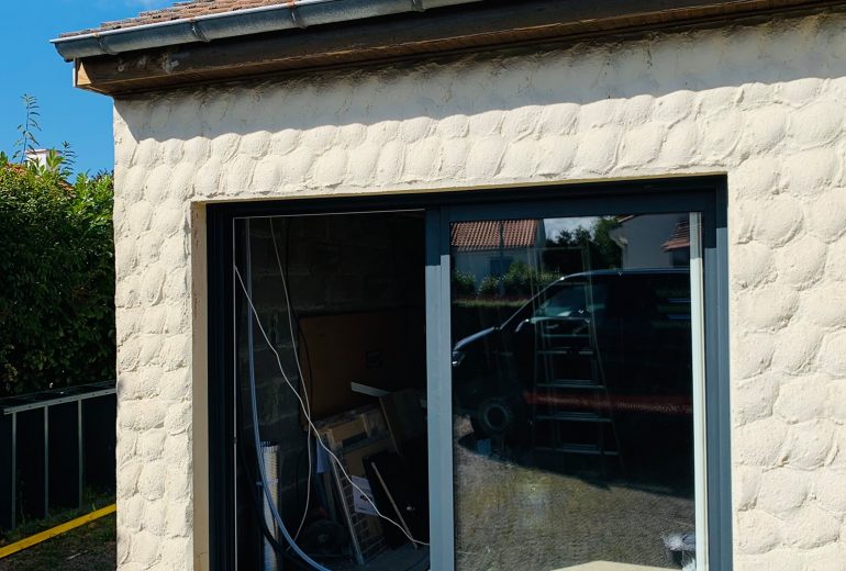 Transformation d'un ancien garage Électricien Plombier