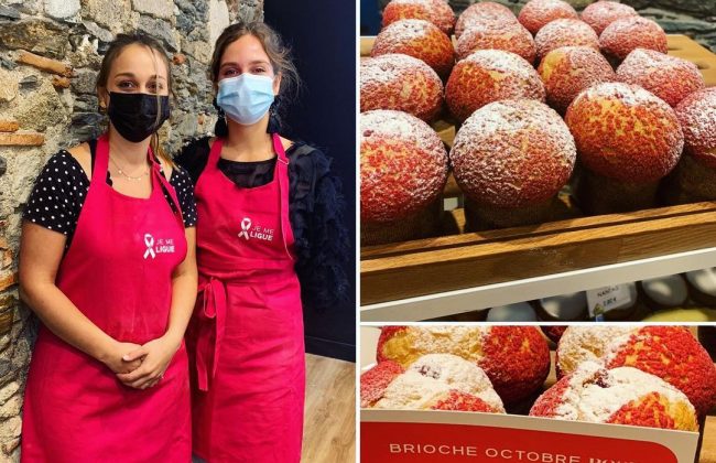 Venez déguster nos brioches roses ! Boulanger Pâtissier