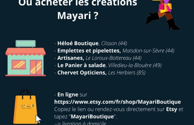 Où trouver mes créations?