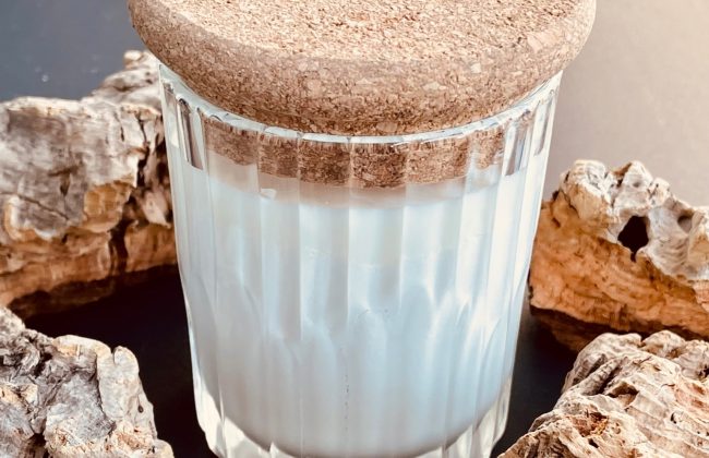 Bougies végétales naturelles faites par moi