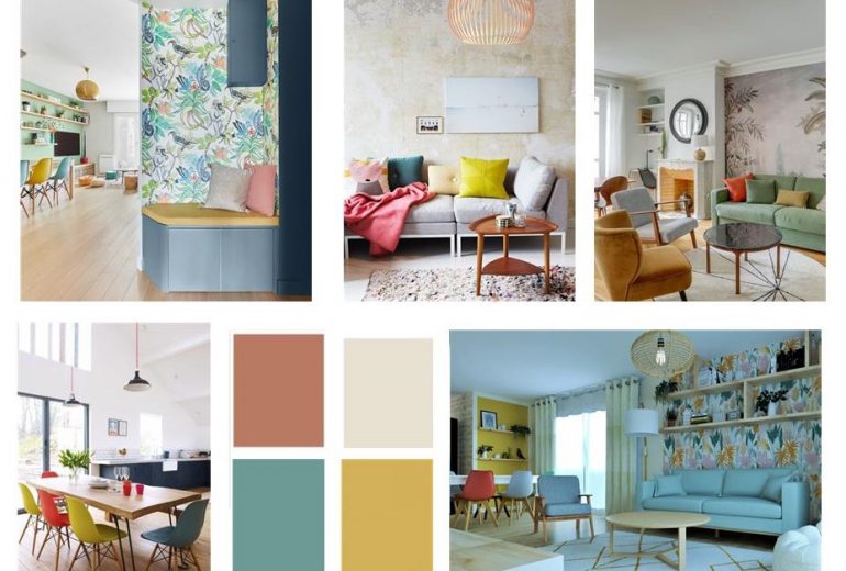 Mes astuces pour apporter de la couleur à vos intérieurs ! Architecte d'intérieur Maître d'oeuvre