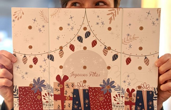 Les calendriers de l'Avent sont disponibles à la boutique dès aujourd'hui ! Biscuitier Chocolatier Pâtissier