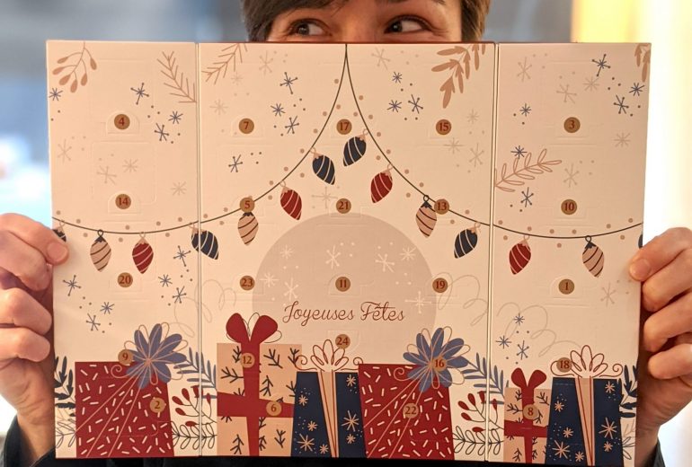 Les calendriers de l'Avent sont disponibles à la boutique dès aujourd'hui ! Biscuitier Chocolatier Pâtissier