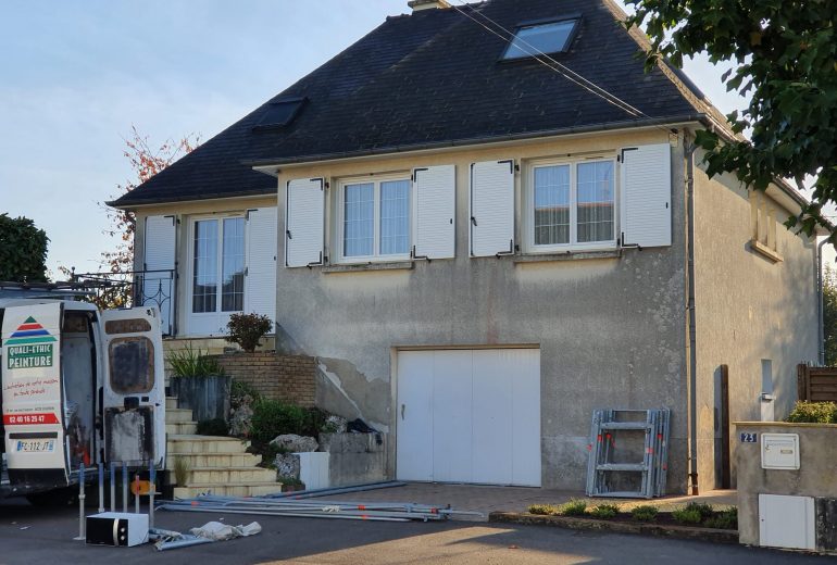 Ravalement de façade Façadier Peintre d'extérieur Peintre d'intérieur