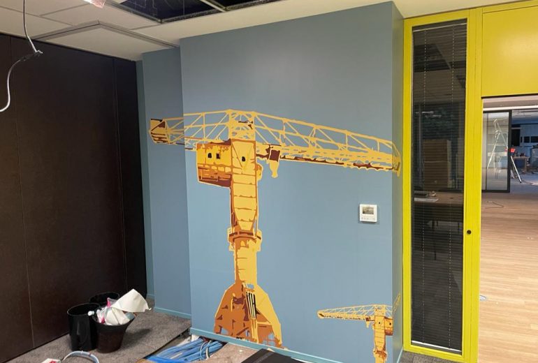 Décoration locaux professionnels Façadier Peintre d'extérieur Peintre d'intérieur