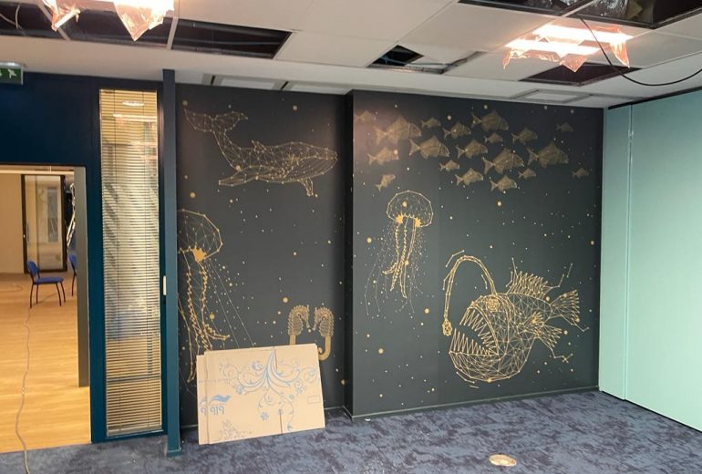 Décoration locaux professionnels Façadier Peintre d'extérieur Peintre d'intérieur