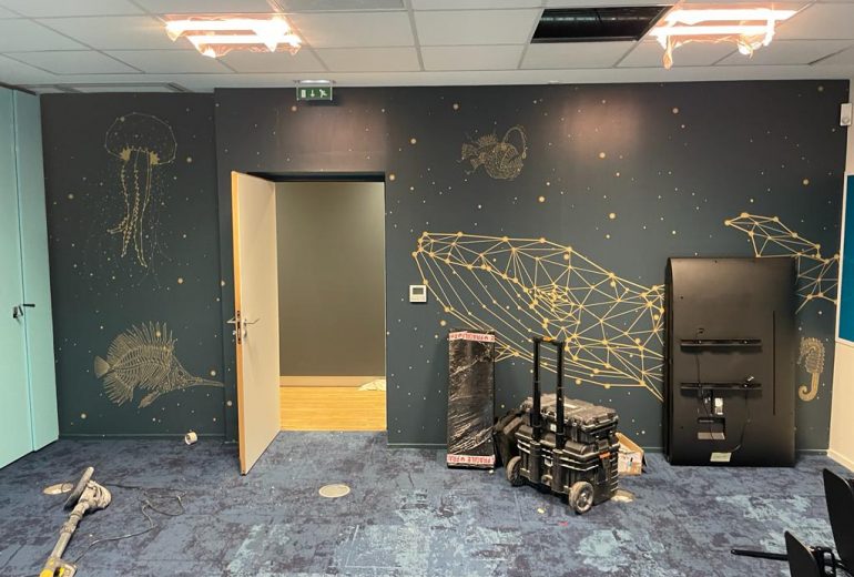 Décoration locaux professionnels Façadier Peintre d'extérieur Peintre d'intérieur