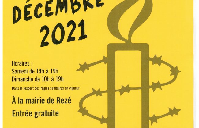 🎄Marché de Noël Amnesty International à Rezé