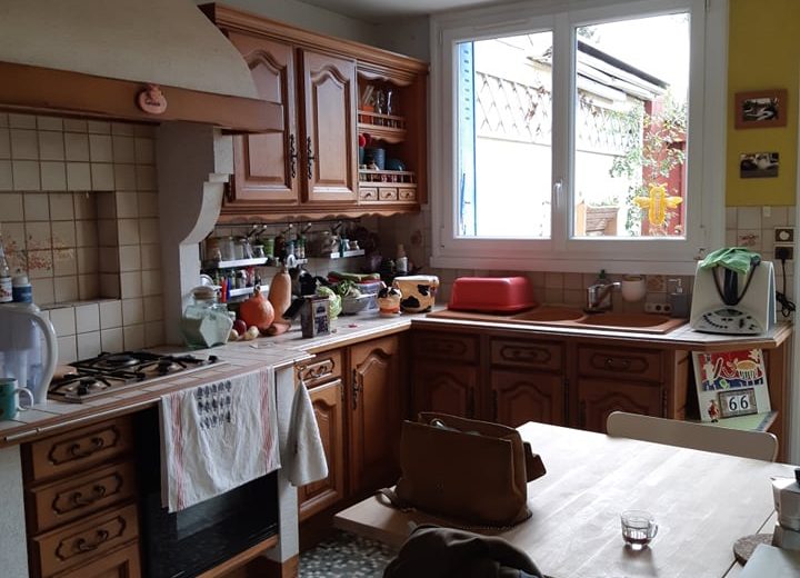 Une salle de bains bleue à Vertou ! Architecte d'intérieur Maître d'oeuvre