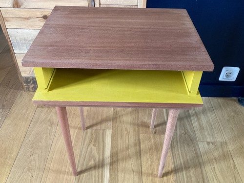 Un petit chevet résolument Rétro !