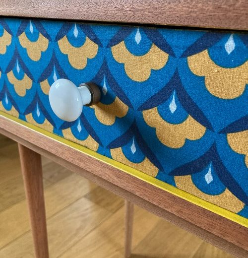 Un petit chevet résolument Rétro !