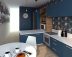 Une salle de bains bleue à Vertou ! Architecte d'intérieur Maître d'oeuvre