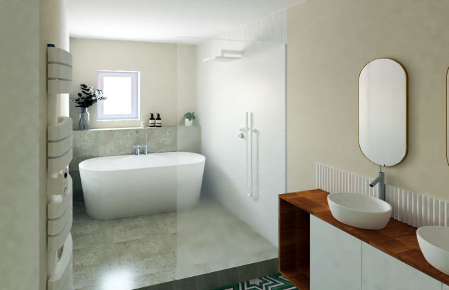 Une nouvelle salle de bains ! Architecte d'intérieur Maître d'oeuvre