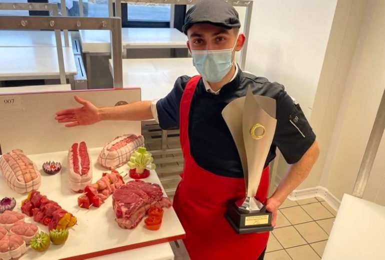 2ème au concours MAF pour Jérémy ! Boucher