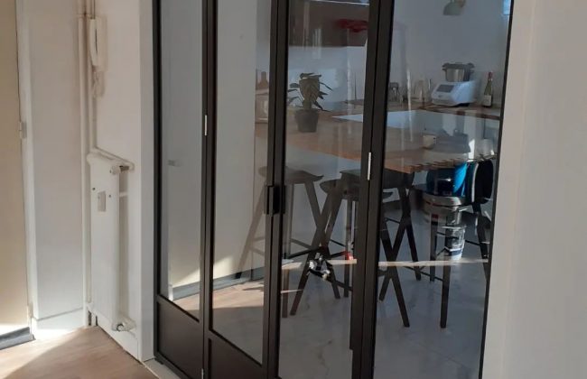 La porte accordéon !! Ferronnier Métallier