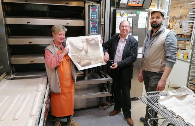 Médaille de la Confédération de la Boulangerie.   Boulanger Pâtissier