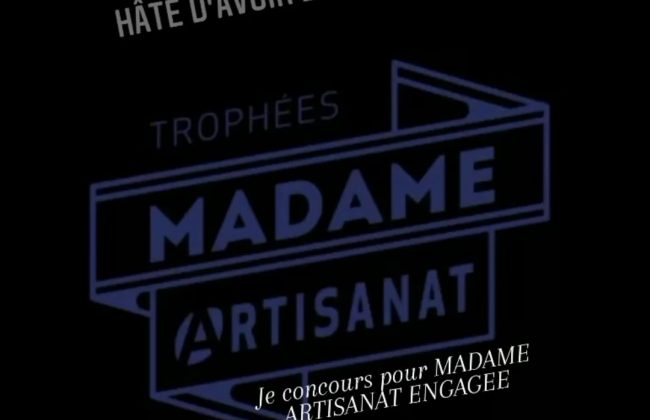 Trophée Madame Artisanat engagée Illustrateur