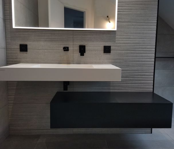 Concept salle de bain clé en main Carreleur Faïencier Plombier