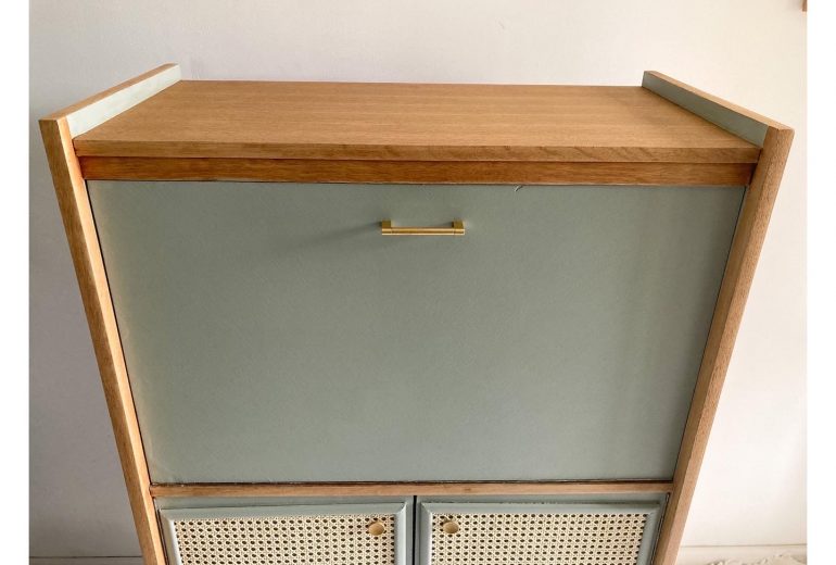 Rénovation et relooking d'un secrétaire vintage