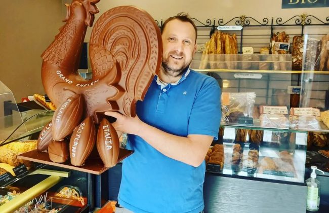 Clin d'oeil au XV de France ! Boulanger Chocolatier Pâtissier Traiteur