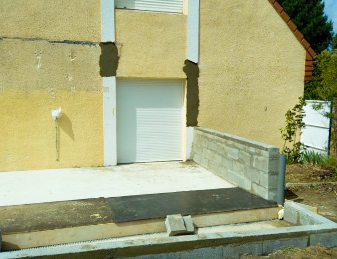 Une véranda à Pornichet ! Maçon