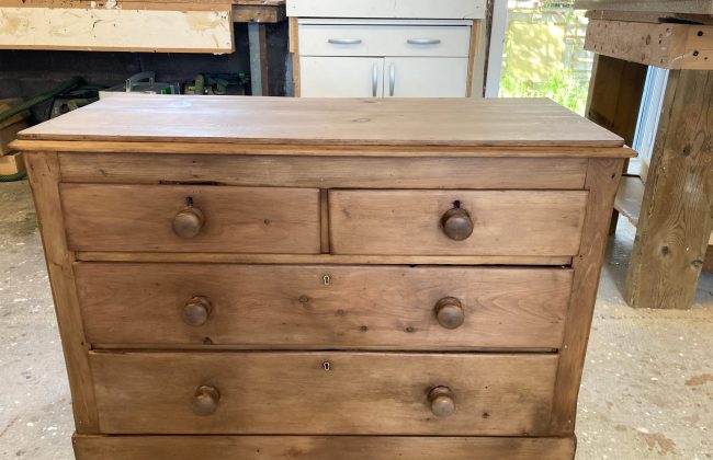 Seconde vie d'une ancienne commode de famille