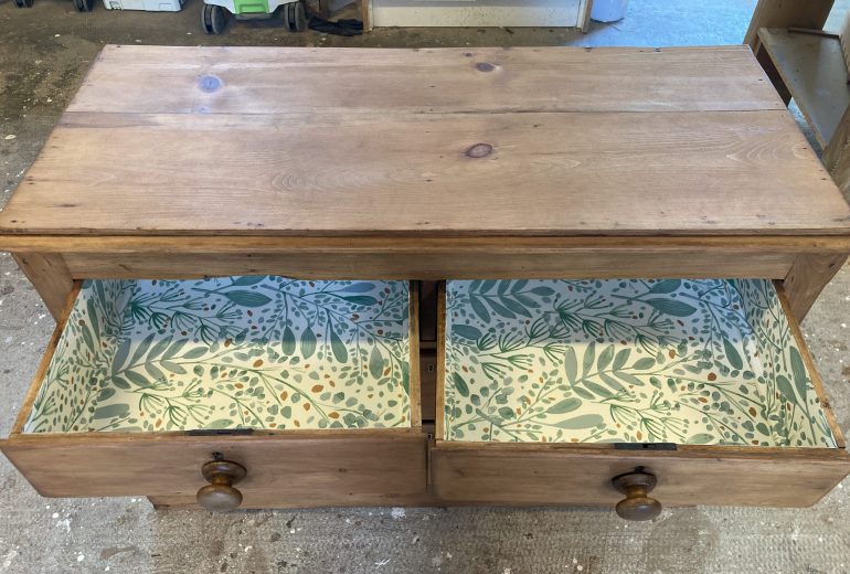 Seconde vie d'une ancienne commode de famille