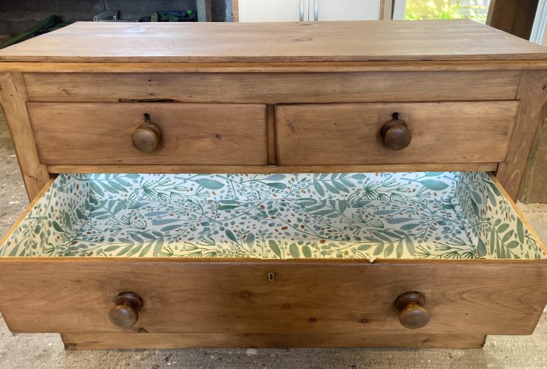 Seconde vie d'une ancienne commode de famille