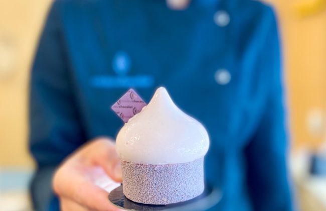 Notre pâtisserie, Nuage de pêche ! Biscuitier Chocolatier Pâtissier