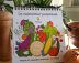 Le calendrier perpétuel de fruits et légumes (mignons) de saison 🍅 Créateur Illustrateur
