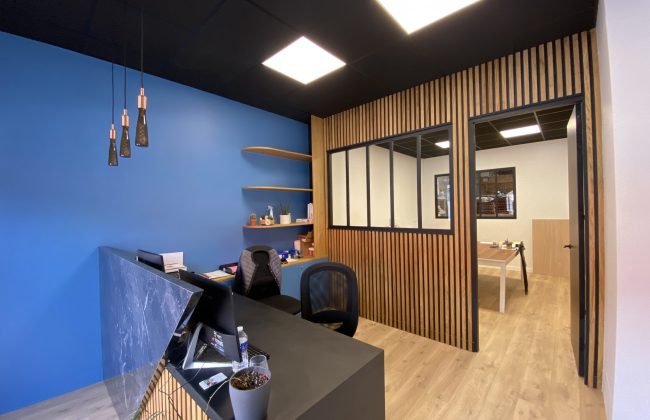 Découvrez nos nouveaux locaux ! Agenceur Menuisier Plaquiste Plâtrier Poseur de cuisine