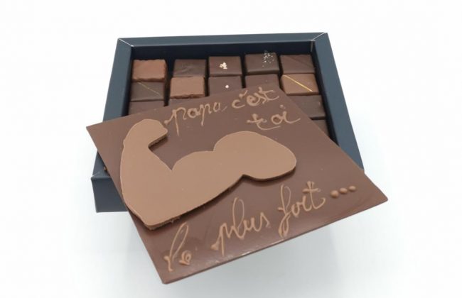 Notre création pour la fête des pères 😍 Biscuitier Chocolatier Pâtissier