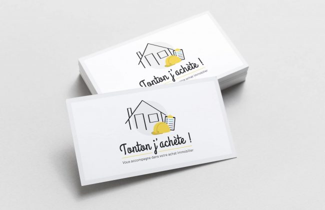 Identité Visuelle Tonton J'achète ! Graphiste Illustrateur