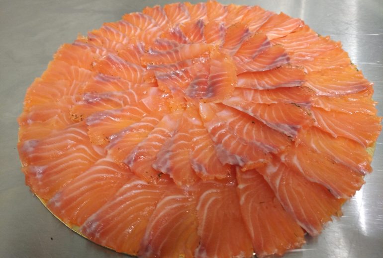 Assiettes créatives jambon ibérique Pata Negra Traiteur