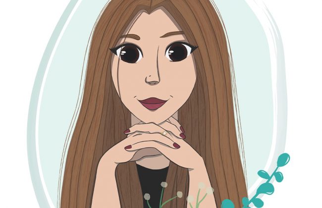 Portrait illustré personnalisé Graphiste Illustrateur