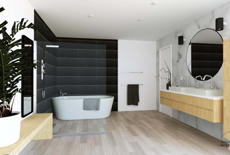 Rénovation d'une maison familiale à Héric Décorateur d'intérieur