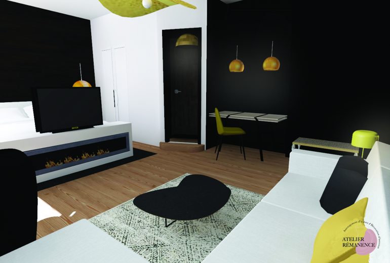 Rénovation d'une suite d'hôtel junior 5* de bord de mer Décorateur d'intérieur