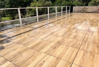 poseur terrasse sur plot nantes