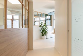 renovation cabinet medical Soizic Besseau Architecte d'Intérieur credit photo Emmanuelle Janière