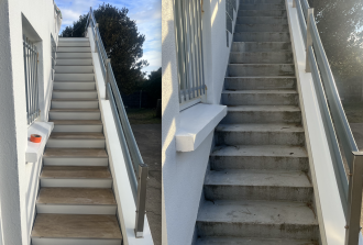 etancheite escalier exterieur nantes