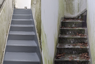 etancheite escalier nantes